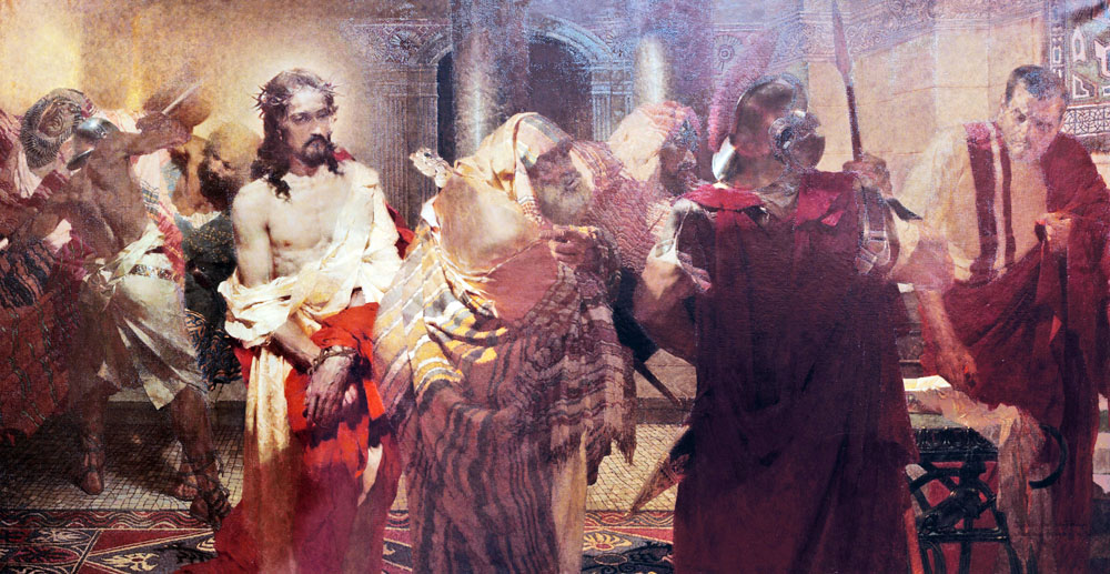 «Христос перед Пилатом». 2008. Полотно, олія